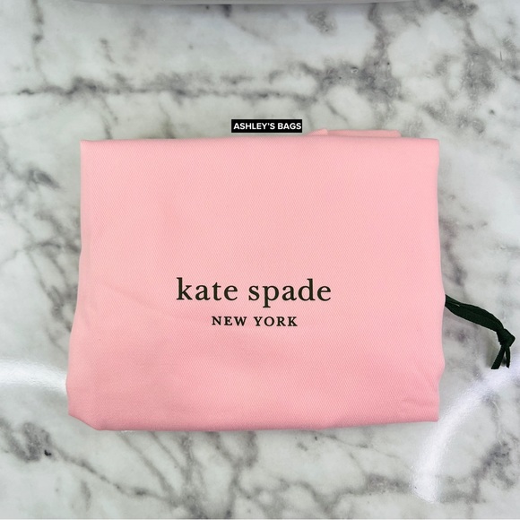 Kate Spade Sweet Treats Festive Pleated Small Barrel Bag In Starlight Silver - Picture 12 of 16